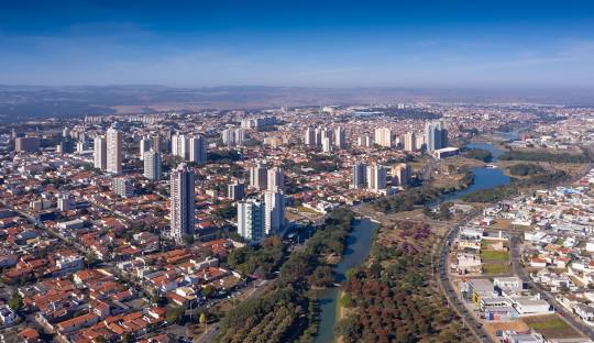Vista aérea de Indaiatuba