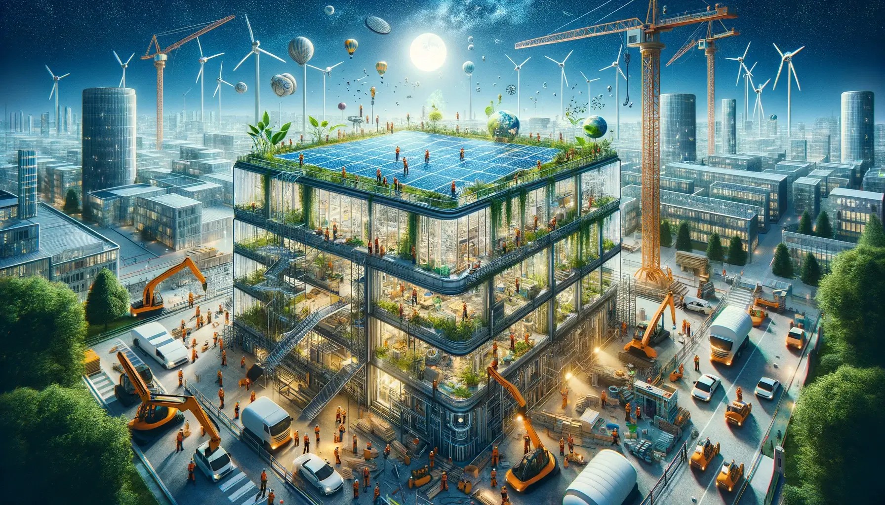 O Futuro da Construção Civil: Sustentabilidade e Tecnologias Digitais Moldando o Amanhã